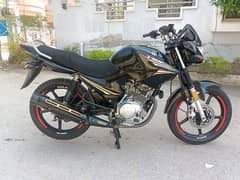 YAMAHA YBR MODEL 2022 REGISTER ALL PUNJAB CONDITION GOOD