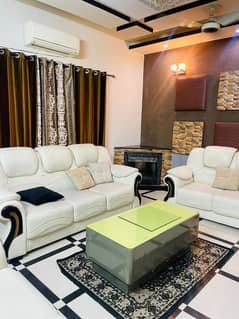 Furnished 10 Marla House Luxury Furniture Available For Rent With Gas In Bahria Town