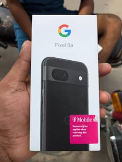 Pixel 8a with Box & Charger