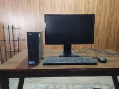 FUJITSU Core i5 2nd Gen PC with LCD, KeyBoard & MOUSE - 14GB/256GB