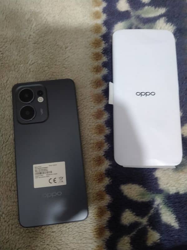 Oppo reno 13f 8+8 256 just open box only camera 32f & 50b 1