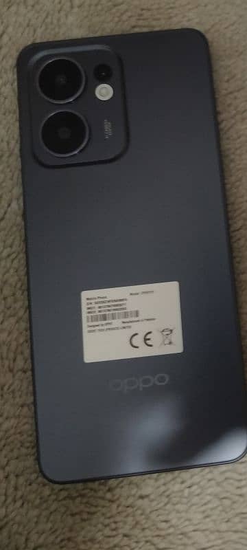 Oppo reno 13f 8+8 256 just open box only camera 32f & 50b 4