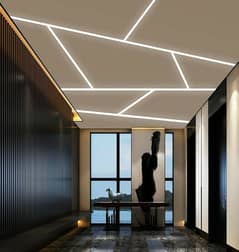 gypsum ceiling/ ceiling /glass partition/office pop ceiling/drywall