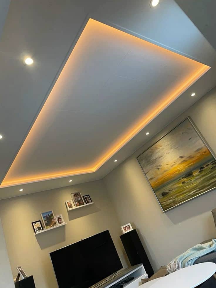 gypsum ceiling/ ceiling /glass partition/office pop ceiling/drywall 3