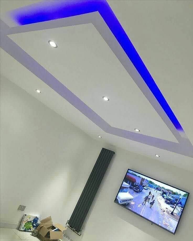 gypsum ceiling/ ceiling /glass partition/office pop ceiling/drywall 9