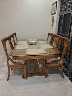 Dining Table Six Person With Chairs