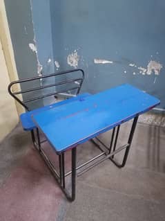 Steel school desk / Steel school bench / Classroom furniture