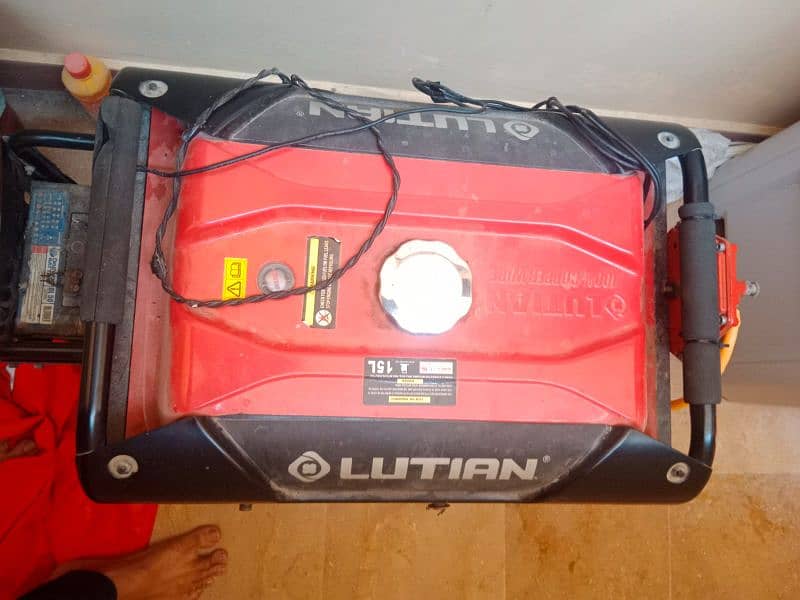 Lutian Generator 3.5kva - Petrol & Gas 3