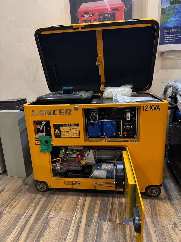 Generators 7kva and 10Kva 15 20 Kva Gas Patrol Sound Proof Warranty 15