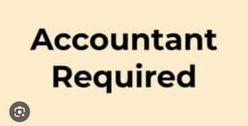 Accountant Needed - Salary Rs 20,000