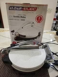 Roti Maker Stainless Steel Non Stick Tortilla Maker Just like new