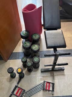 bench dumbbells for sale