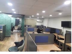 Fully Furnished Area 850 Square Feet Brand New Corporation Office Available For Rent In Main Boulevard Road Gulberg 3 Lahore