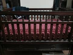 Baby Cot with Drawers (without Mattress)