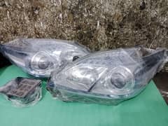 prius 1.8 model 2010 headlights pair