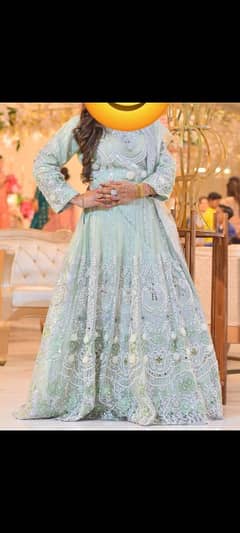 pista walima dress with shoes or jewelry available