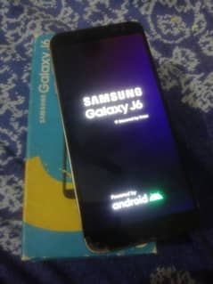 Samsung j6  4/64 gb with box pta approved h software needed