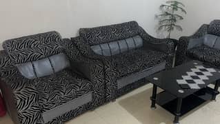 Grey 6 Seater Sofa Set Available For Sale