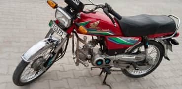 Honda CD70 total genuine hai