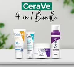 Cerave 4 In 1 Skincare Kit Night Cream,