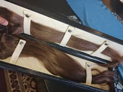 real humen hair extensions full set