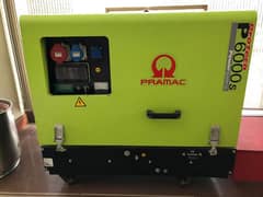 GENERATION PRAMAC Model *P6000S* - Three Phase - *6.9 kVA*03002266596)