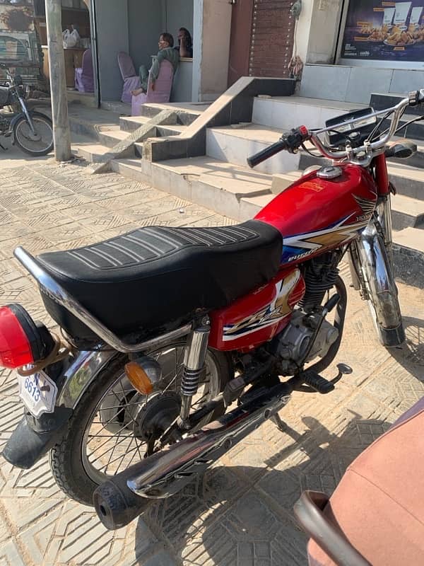 Honda cg 125 2020 karachi number 1