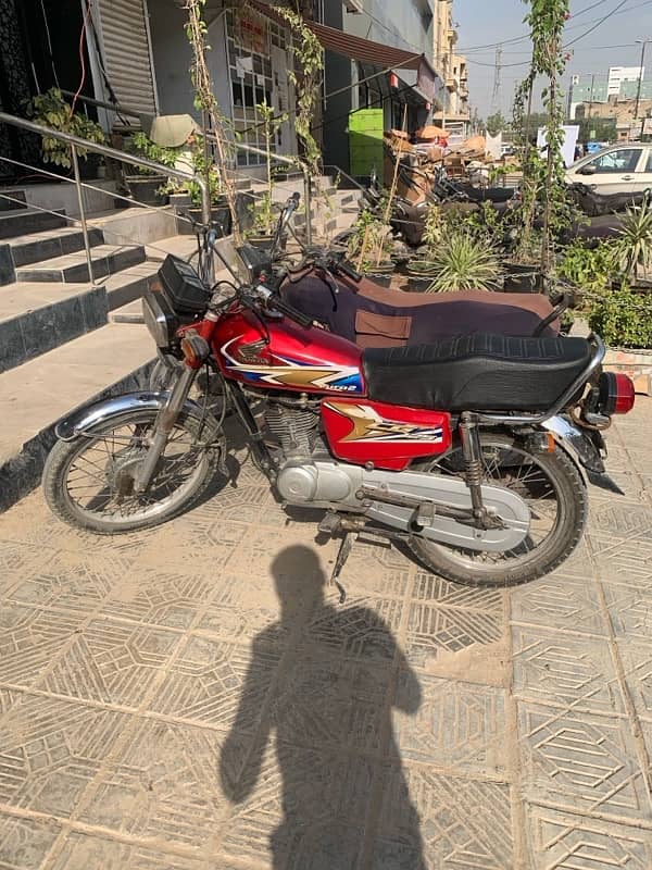 Honda cg 125 2020 karachi number 3