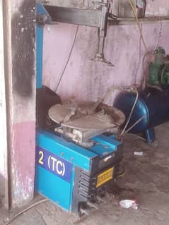 tyre panchar machine