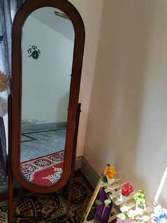 Wooden mirror