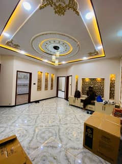 5 marla double storey brand new house with double car porch near mall of multan Shalimar colony main bosan road multan