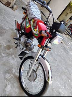 Honda CD70 Koi accident cal Nahin