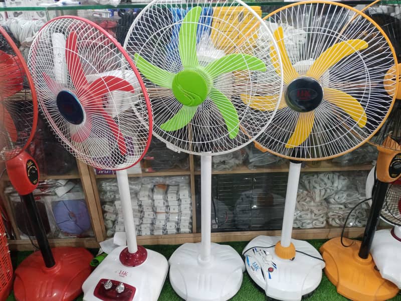 Rechargeable AC/DC Pedestal Fan – Best for Load Shedding 5