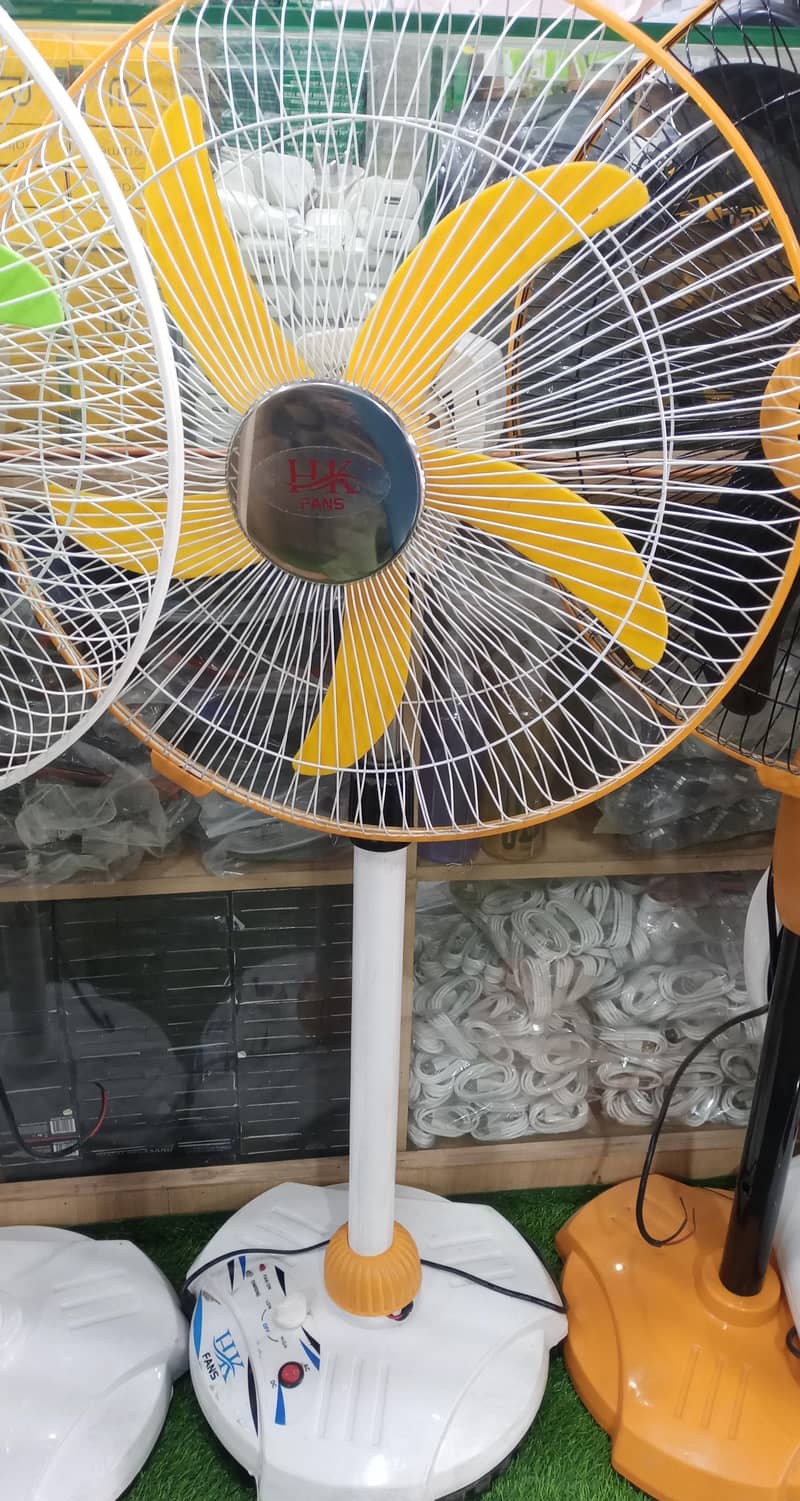 Rechargeable AC/DC Pedestal Fan – Best for Load Shedding 6