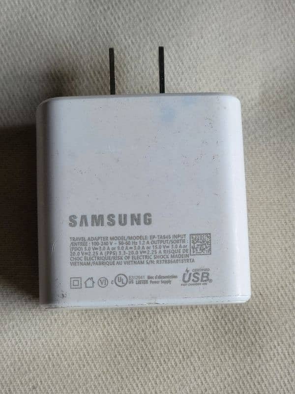 Samsung original charger 45w 2