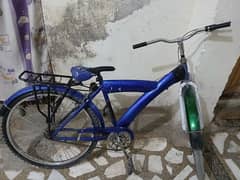 A bicycle