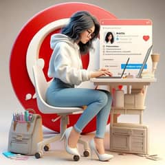 Female Social Media Manager