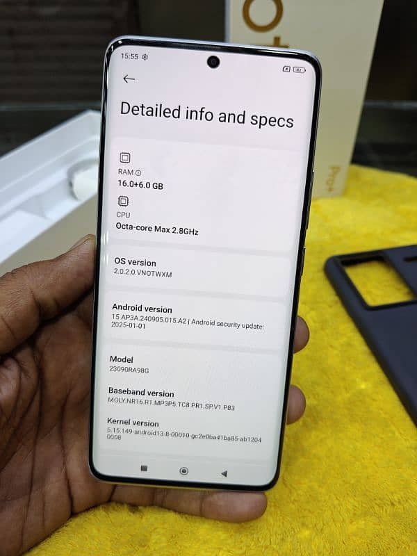 Redmi Note 13 Pro Plus 16/512 120 Watt Fast Charger 10/10 Condition 12