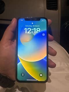 iphone X 64gb PTA Prove argent sale 03264960882