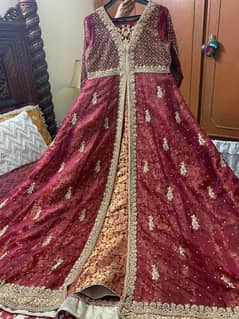 beautiful bridal dress maxi for sale in resonable price