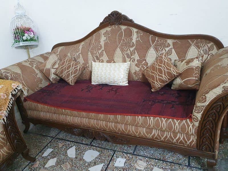 7 seater sofa set with set of 3 tables 7
