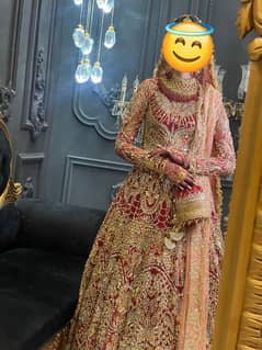 Epoque Brand Bridal dress & Maryam n Maria Mehndi dress