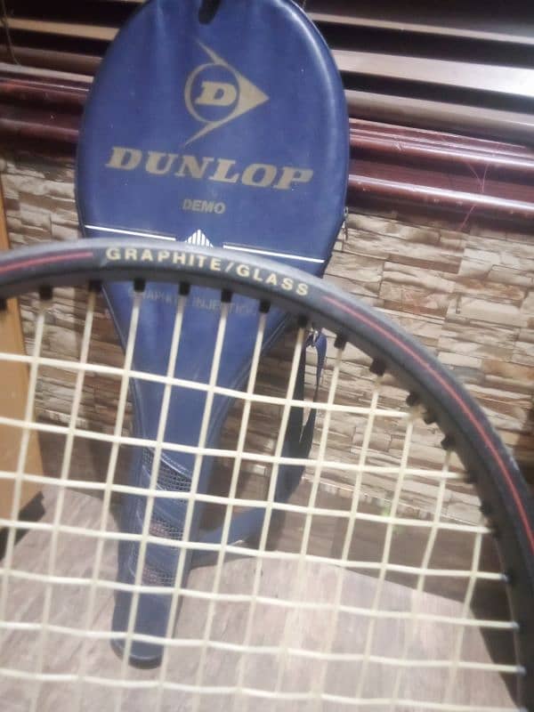 racket tennis tennis ball Dunlop and bhs 1