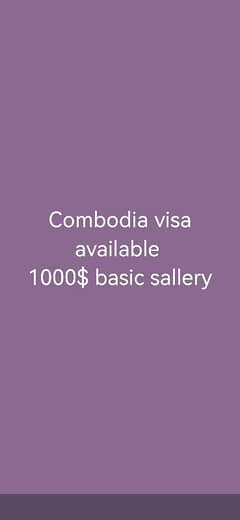 work visa combodia