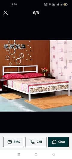 Bed/dressing/side table/iron furniture