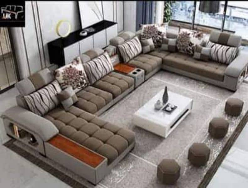 U shape 10 seat sofa set 0