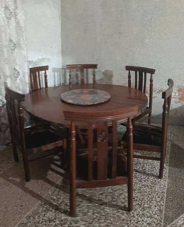 dining table with 6 chairs 0