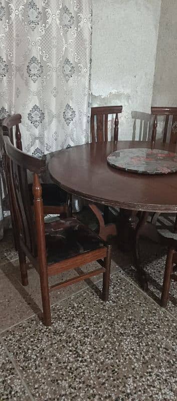 dining table with 6 chairs 1