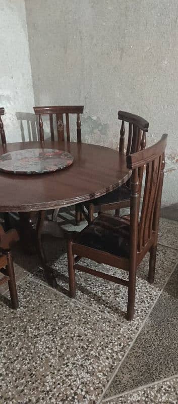 dining table with 6 chairs 2