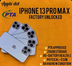 IPhone 13 pro max 256gb PTA APPROVED